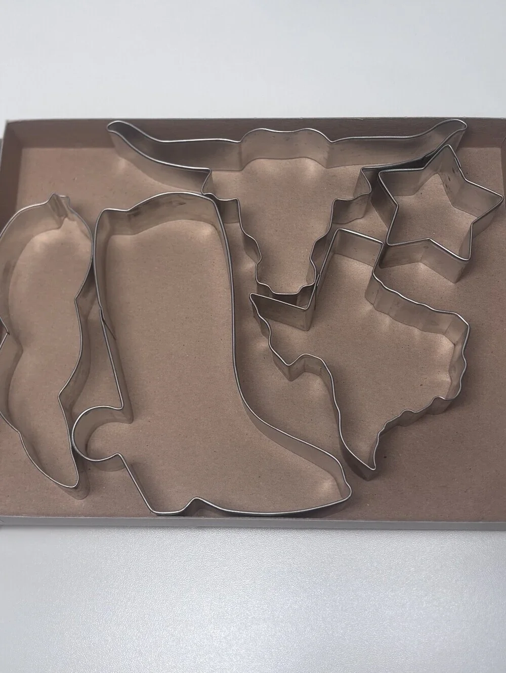 Texas Engineering Texas Cookie Cutter Set 5 Pc Cowboy Boot Longhorn Star